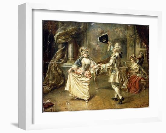 The Start of the Dance-Eduardo-leon Garrido-Framed Giclee Print