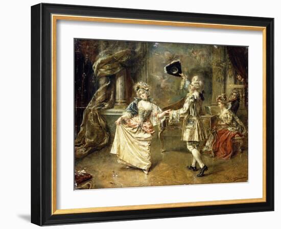 The Start of the Dance-Eduardo-leon Garrido-Framed Giclee Print