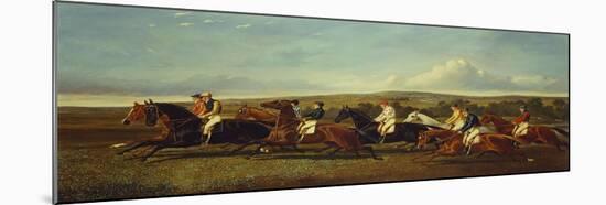 The Start of the Race-Alfred Frank De Prades-Mounted Giclee Print