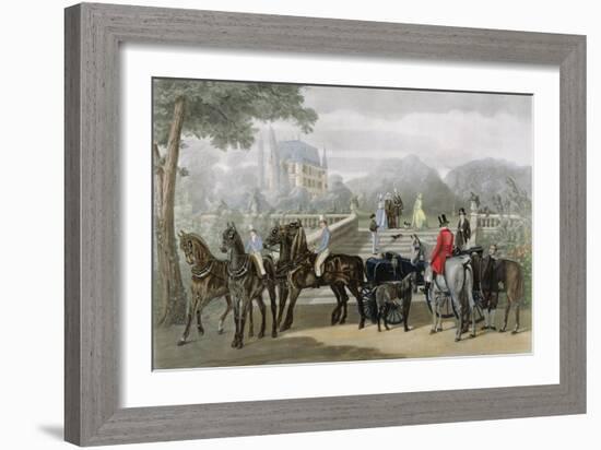 The Start-James Barenger-Framed Giclee Print