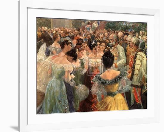 The State Ball-Wilhelm Gause-Framed Art Print