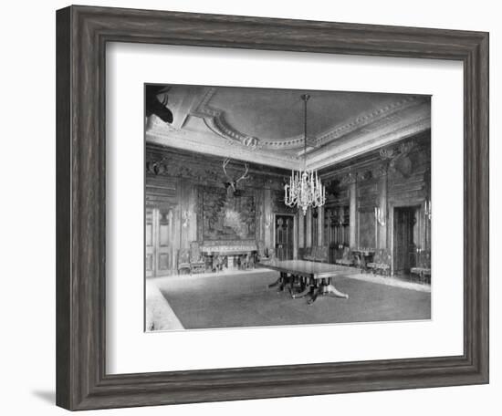 The State Dining-Room at the White House, Washington Dc, USA, 1908--Framed Giclee Print