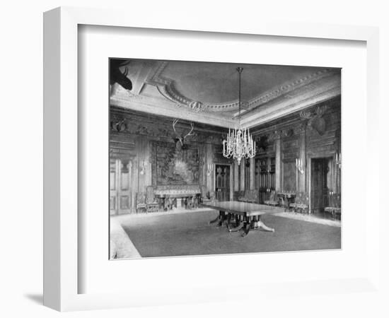 The State Dining-Room at the White House, Washington Dc, USA, 1908-null-Framed Giclee Print