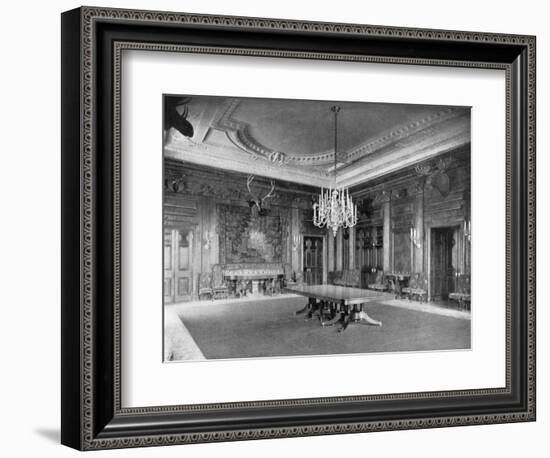 The State Dining-Room at the White House, Washington Dc, USA, 1908-null-Framed Giclee Print