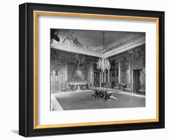 The State Dining-Room at the White House, Washington Dc, USA, 1908--Framed Giclee Print