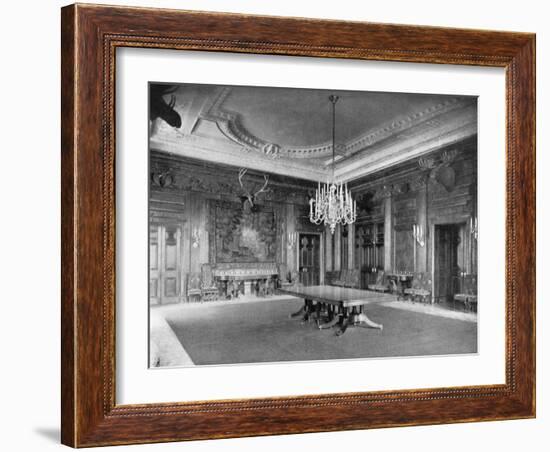 The State Dining-Room at the White House, Washington Dc, USA, 1908-null-Framed Giclee Print