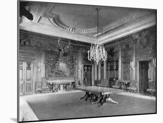 The State Dining-Room at the White House, Washington Dc, USA, 1908-null-Mounted Giclee Print