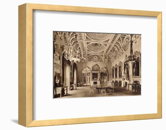 The State Dining Room, Buckingham Palace, 1935-Unknown-Framed Photographic Print