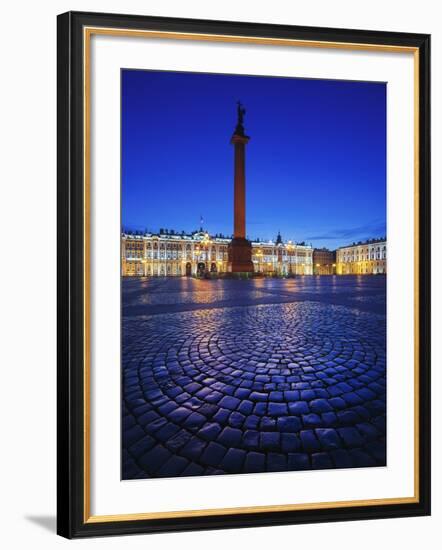 The State Hermitage Museum.-Jon Hicks-Framed Photographic Print