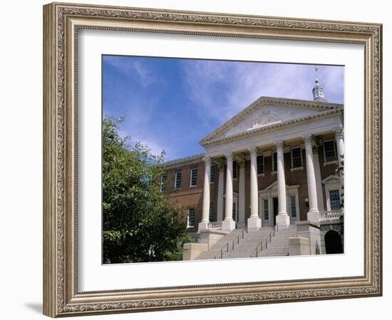 The State House, Annapolis, Maryland, USA-Jonathan Hodson-Framed Photographic Print