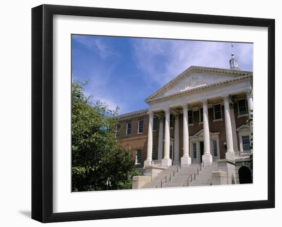 The State House, Annapolis, Maryland, USA-Jonathan Hodson-Framed Photographic Print