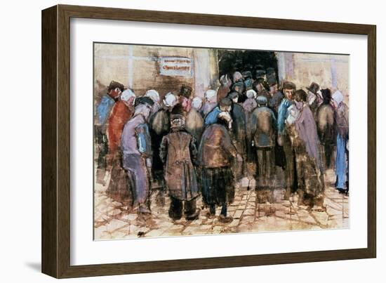 The State Lottery, 1882-Vincent van Gogh-Framed Giclee Print