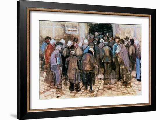 The State Lottery, 1882-Vincent van Gogh-Framed Giclee Print