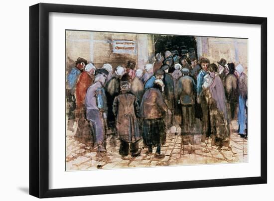 The State Lottery, 1882-Vincent van Gogh-Framed Giclee Print