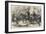 The State of Ireland, Earl Spencer, the Lord Lieutenant, Leaving Dublin Castle with His Escort-null-Framed Giclee Print