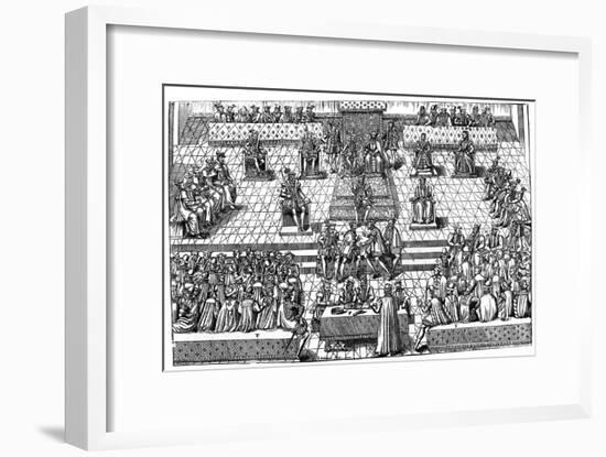 The States General at Orleans, France, 1560-Jacques Tortorel-Framed Giclee Print