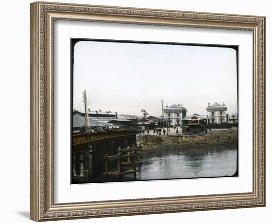 The Station, Yokohama, Japan-null-Framed Giclee Print