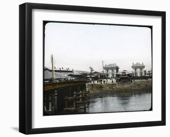 The Station, Yokohama, Japan-null-Framed Giclee Print