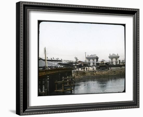 The Station, Yokohama, Japan-null-Framed Giclee Print