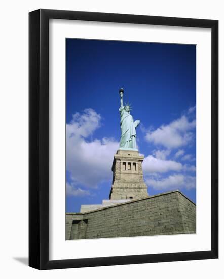 The Statue of Liberty, New York, New York State, USA-Geoff Renner-Framed Photographic Print