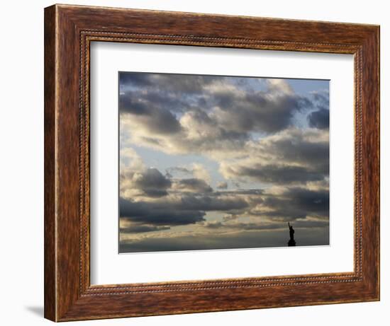 The Statue of Liberty, New York, Wednesday, October 25, 2006-Seth Wenig-Framed Photographic Print