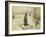 The Statue of Tordenskiold Facing Piperviken, Oslo Harbour, 1906-Paul Fischer-Framed Giclee Print