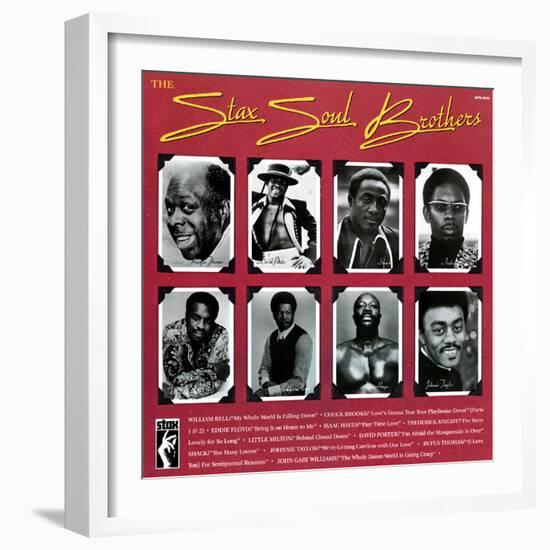 The Stax Soul Brothers-null-Framed Art Print