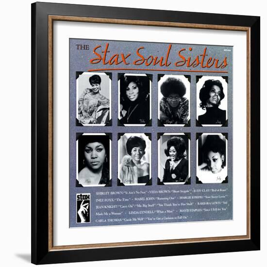 The Stax Soul Sisters-null-Framed Art Print