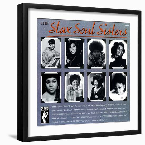 The Stax Soul Sisters-null-Framed Art Print