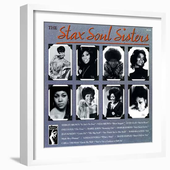 The Stax Soul Sisters-null-Framed Art Print