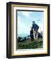 The Stay at Homes (or Outward Bound; Looking Out to Sea)-Norman Rockwell-Framed Giclee Print
