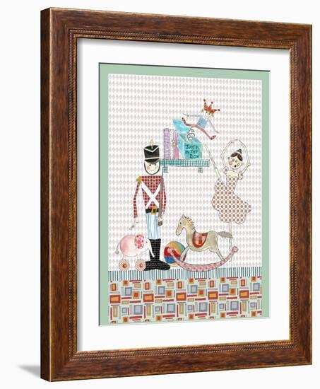 The Steadfast Tin Soldier and His Ballerina-Effie Zafiropoulou-Framed Giclee Print