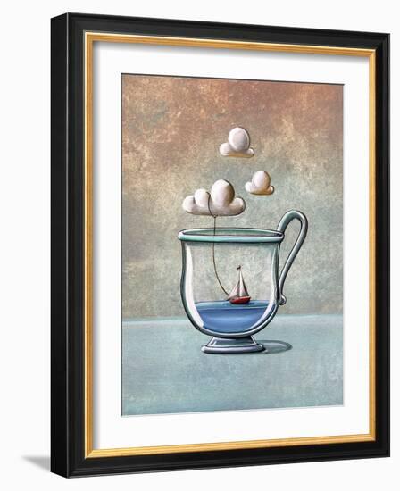 The Steam Boat-Cindy Thornton-Framed Art Print