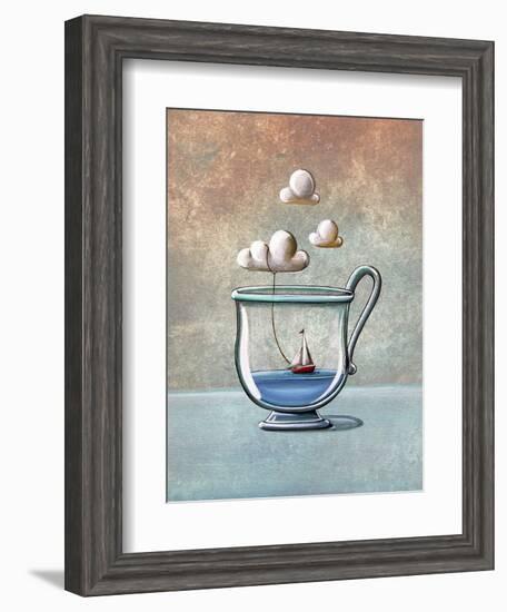 The Steam Boat-Cindy Thornton-Framed Art Print