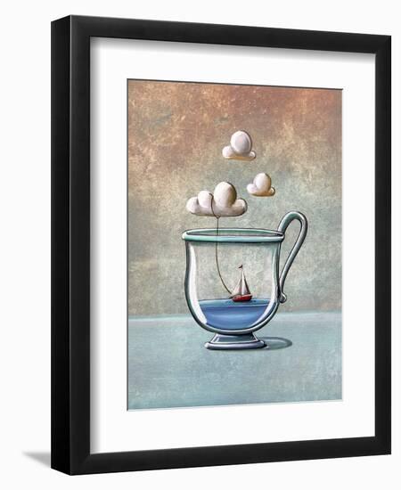 The Steam Boat-Cindy Thornton-Framed Art Print