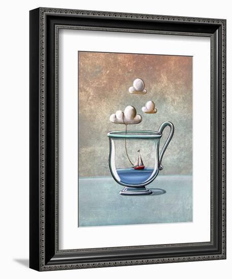 The Steam Boat-Cindy Thornton-Framed Art Print