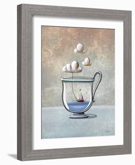 The Steam Boat-Cindy Thornton-Framed Giclee Print