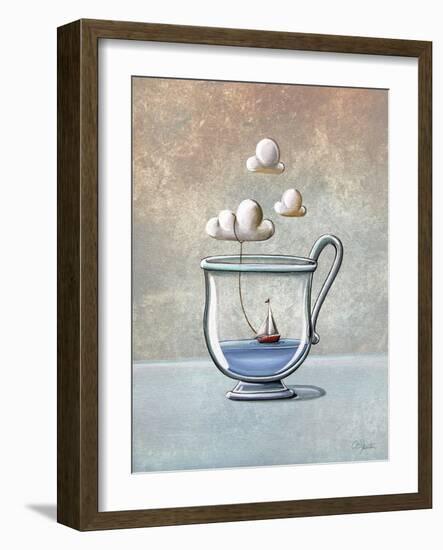 The Steam Boat-Cindy Thornton-Framed Giclee Print