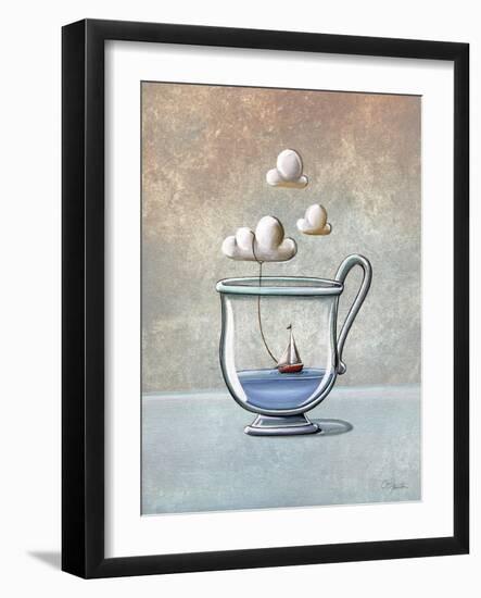 The Steam Boat-Cindy Thornton-Framed Giclee Print