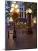 The Steam Clock, Water Street, Gastown, Vancouver, British Columbia, Canada, North America-Martin Child-Mounted Photographic Print