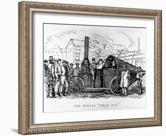 The Steam Gun-null-Framed Giclee Print