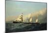 The Steam Ship Jan Breydel, 1882-Antonio Jacobsen-Mounted Giclee Print