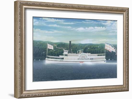 The Steamboat 'Sylvan Glen', 1870-James Bard-Framed Giclee Print