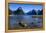 The Steep Cliffs of Milford Sound-Michael-Framed Premier Image Canvas