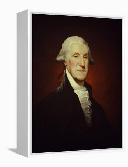 The Steigerwalt-Parker-Hart Portrait of George Washington-Gilbert Stuart-Framed Premier Image Canvas