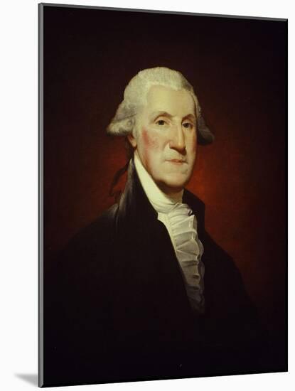 The Steigerwalt-Parker-Hart Portrait of George Washington-Gilbert Stuart-Mounted Giclee Print