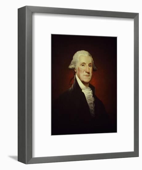 The Steigerwalt-Parker-Hart Portrait of George Washington-Gilbert Stuart-Framed Premium Giclee Print