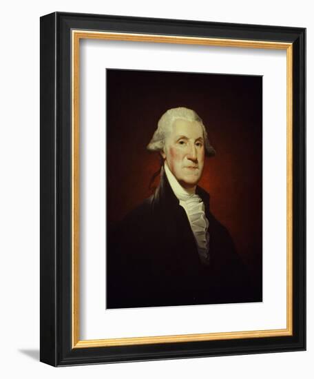 The Steigerwalt-Parker-Hart Portrait of George Washington-Gilbert Stuart-Framed Premium Giclee Print
