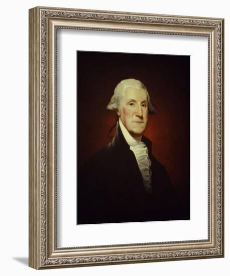 The Steigerwalt-Parker-Hart Portrait of George Washington-Gilbert Stuart-Framed Giclee Print