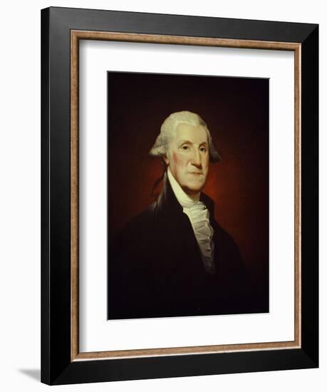 The Steigerwalt-Parker-Hart Portrait of George Washington-Gilbert Stuart-Framed Giclee Print